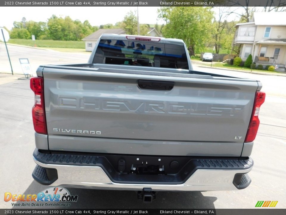 2023 Chevrolet Silverado 1500 LT Crew Cab 4x4 Sterling Gray Metallic / Jet Black Photo #10