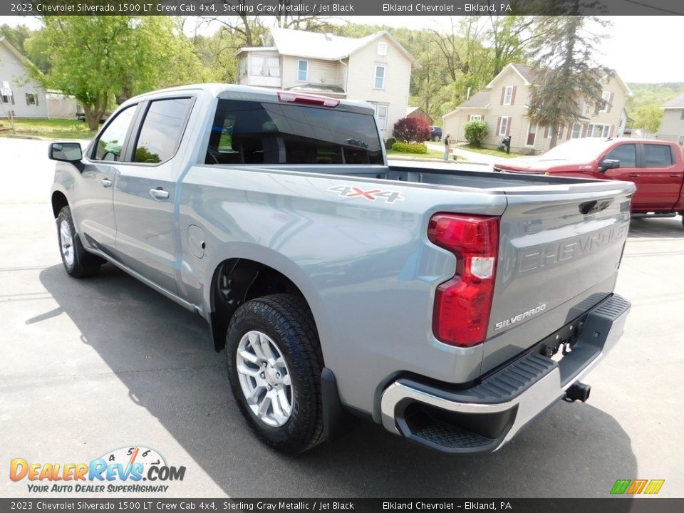 2023 Chevrolet Silverado 1500 LT Crew Cab 4x4 Sterling Gray Metallic / Jet Black Photo #11