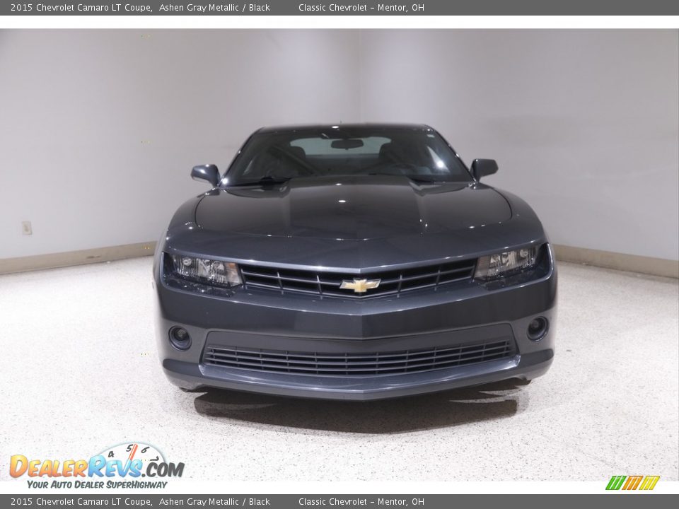 2015 Chevrolet Camaro LT Coupe Ashen Gray Metallic / Black Photo #2