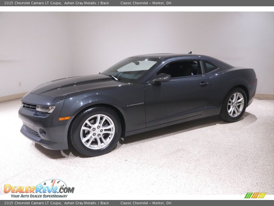 2015 Chevrolet Camaro LT Coupe Ashen Gray Metallic / Black Photo #3