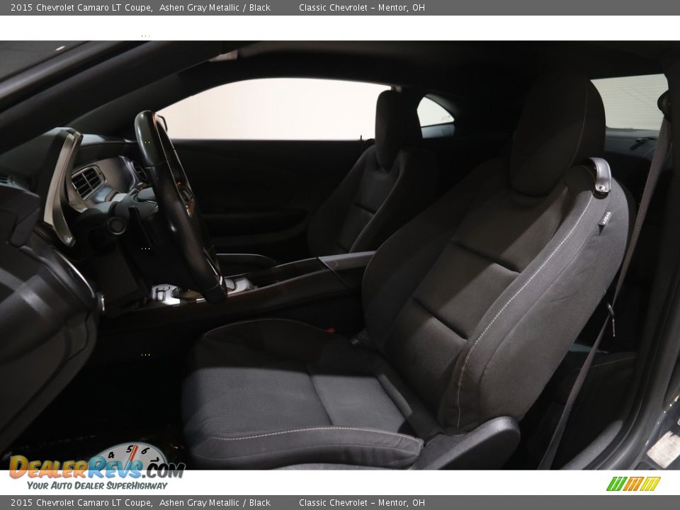 2015 Chevrolet Camaro LT Coupe Ashen Gray Metallic / Black Photo #5