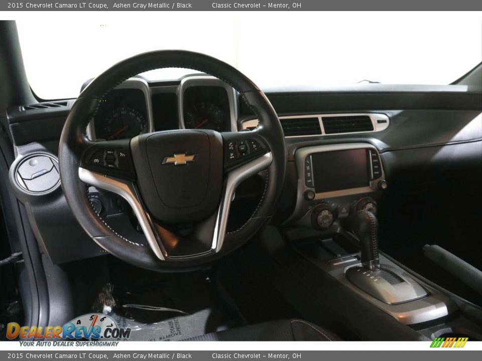 2015 Chevrolet Camaro LT Coupe Ashen Gray Metallic / Black Photo #6