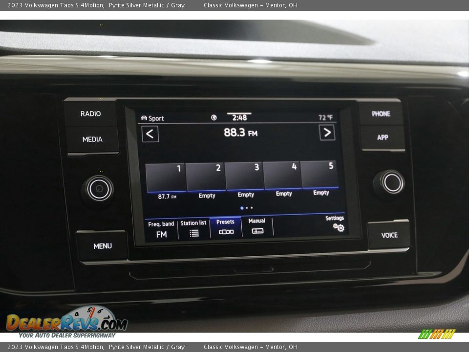 Audio System of 2023 Volkswagen Taos S 4Motion Photo #10