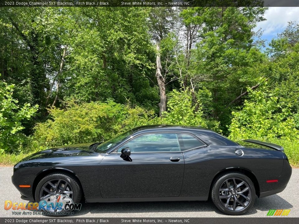 2023 Dodge Challenger SXT Blacktop Pitch Black / Black Photo #1