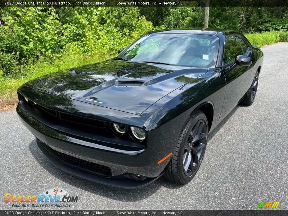 2023 Dodge Challenger SXT Blacktop Pitch Black / Black Photo #2