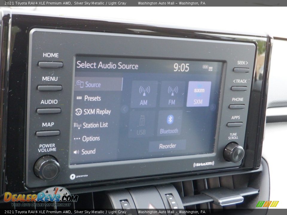 Controls of 2021 Toyota RAV4 XLE Premium AWD Photo #6