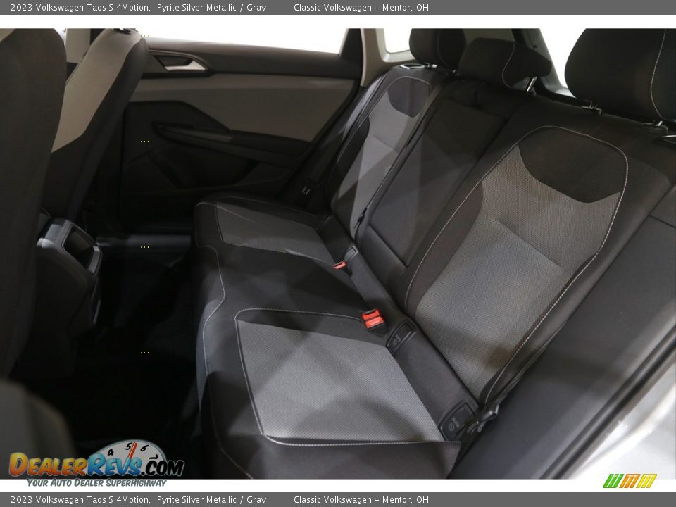 Rear Seat of 2023 Volkswagen Taos S 4Motion Photo #17