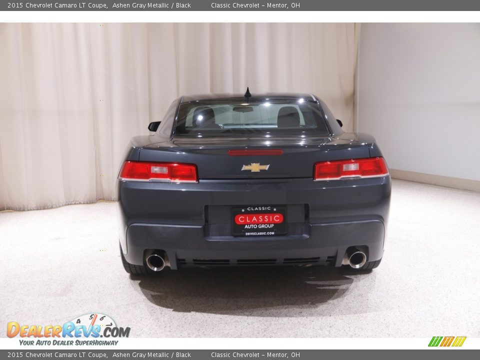 2015 Chevrolet Camaro LT Coupe Ashen Gray Metallic / Black Photo #16