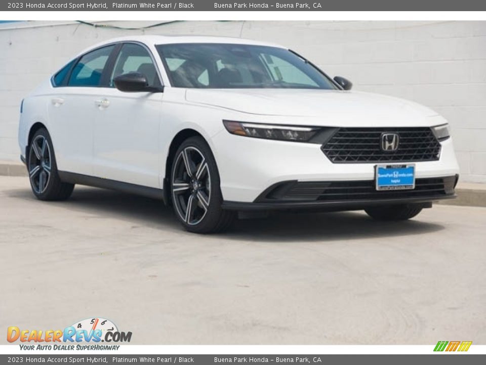 Front 3/4 View of 2023 Honda Accord Sport Hybrid Photo #1