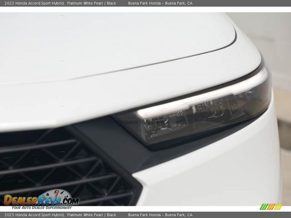 2023 Honda Accord Sport Hybrid Platinum White Pearl / Black Photo #5