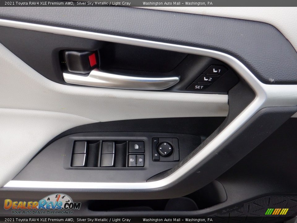 Door Panel of 2021 Toyota RAV4 XLE Premium AWD Photo #21
