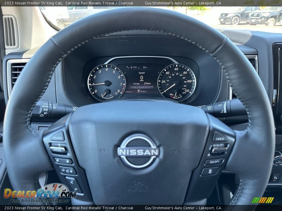 2023 Nissan Frontier SV King Cab Steering Wheel Photo #8