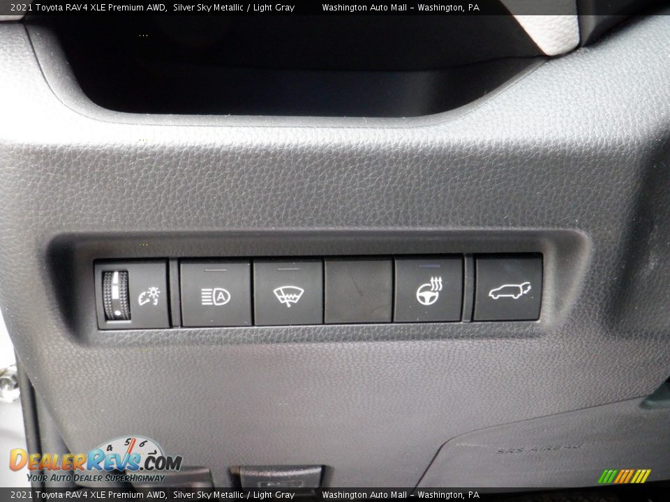 Controls of 2021 Toyota RAV4 XLE Premium AWD Photo #23