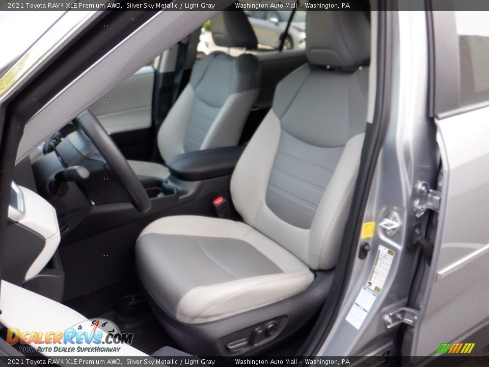 Front Seat of 2021 Toyota RAV4 XLE Premium AWD Photo #24