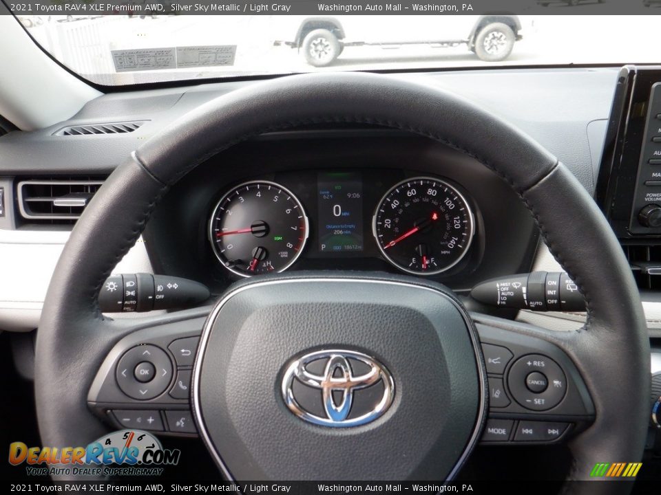 2021 Toyota RAV4 XLE Premium AWD Steering Wheel Photo #27