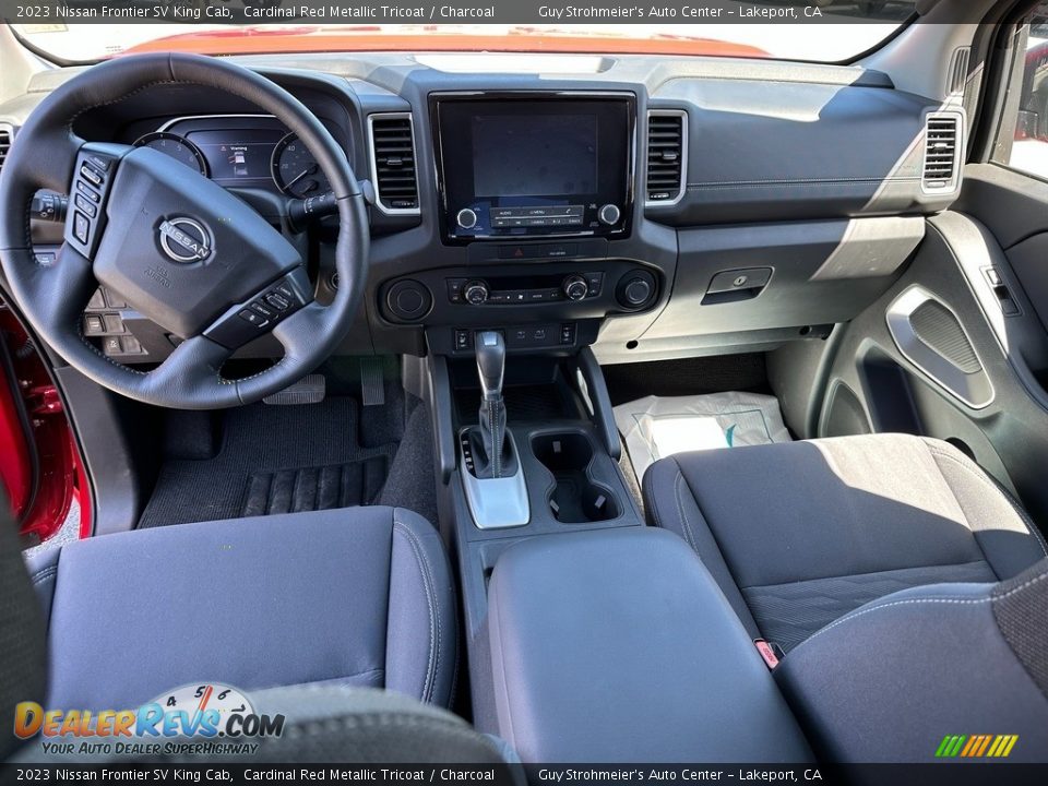 Charcoal Interior - 2023 Nissan Frontier SV King Cab Photo #13