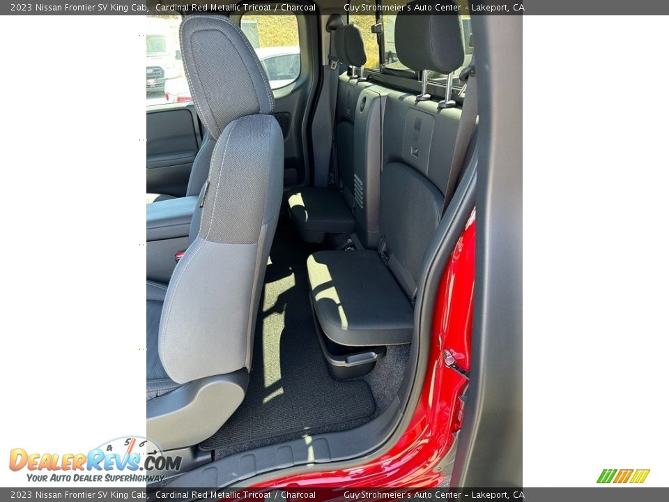 Rear Seat of 2023 Nissan Frontier SV King Cab Photo #14