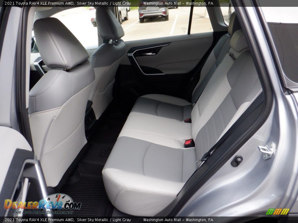 Rear Seat of 2021 Toyota RAV4 XLE Premium AWD Photo #29