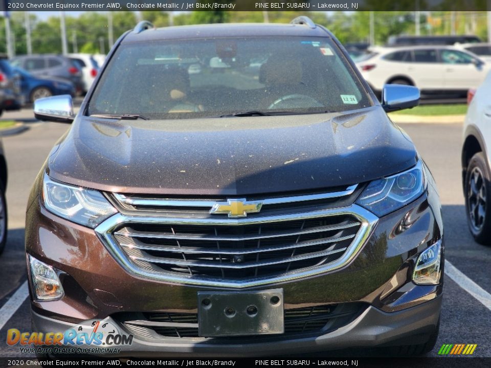 2020 Chevrolet Equinox Premier AWD Chocolate Metallic / Jet Black/Brandy Photo #2