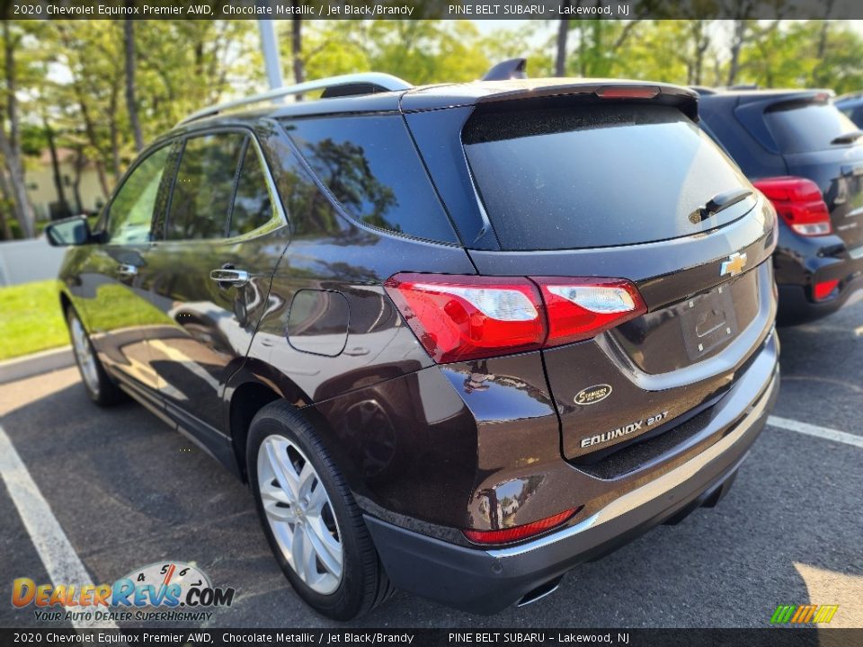 2020 Chevrolet Equinox Premier AWD Chocolate Metallic / Jet Black/Brandy Photo #6