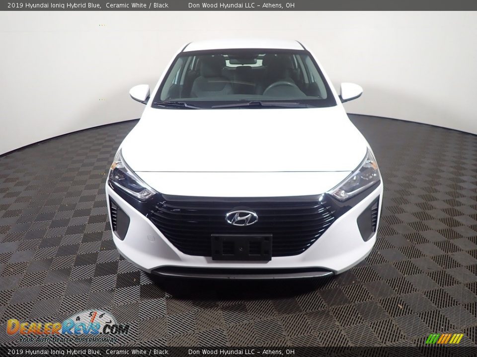 2019 Hyundai Ioniq Hybrid Blue Ceramic White / Black Photo #5