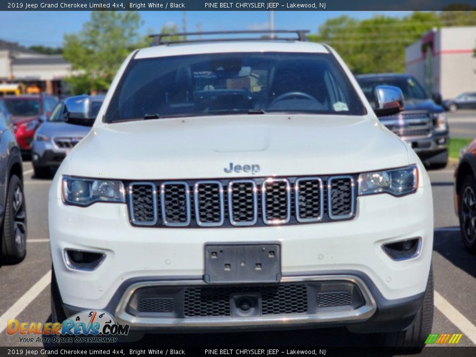 2019 Jeep Grand Cherokee Limited 4x4 Bright White / Black Photo #2