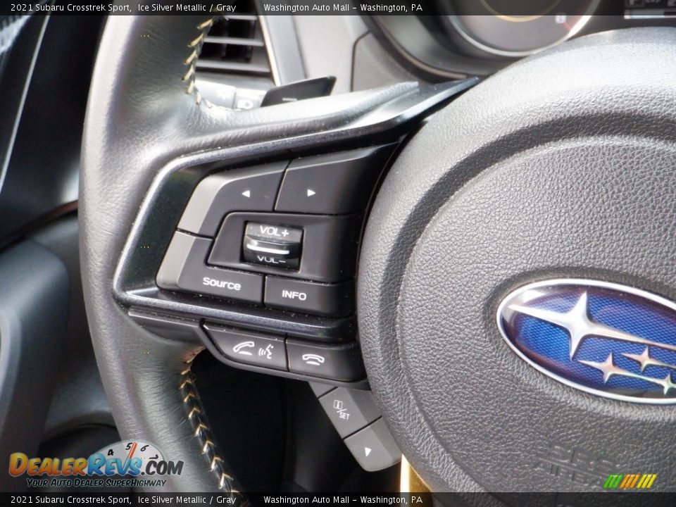 2021 Subaru Crosstrek Sport Steering Wheel Photo #9