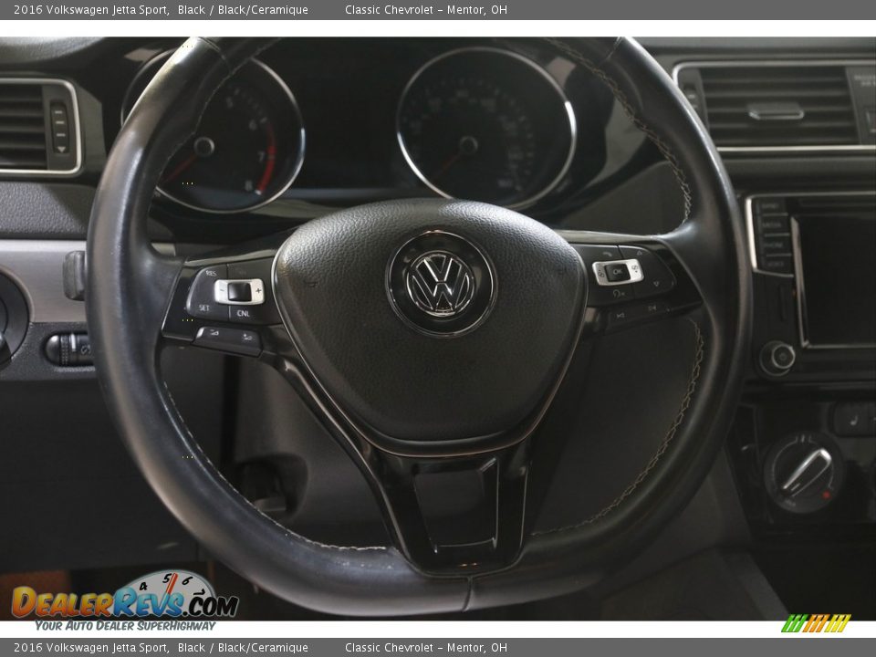 2016 Volkswagen Jetta Sport Steering Wheel Photo #7
