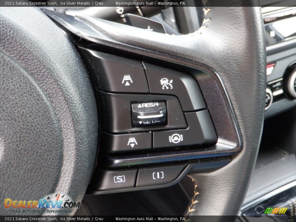 2021 Subaru Crosstrek Sport Steering Wheel Photo #10