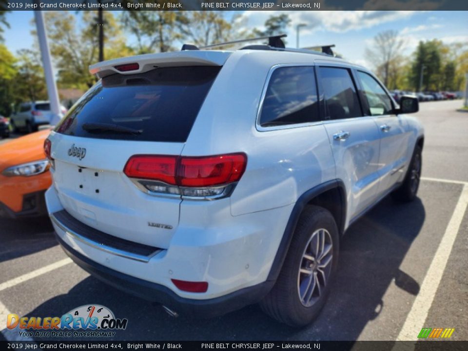 2019 Jeep Grand Cherokee Limited 4x4 Bright White / Black Photo #3