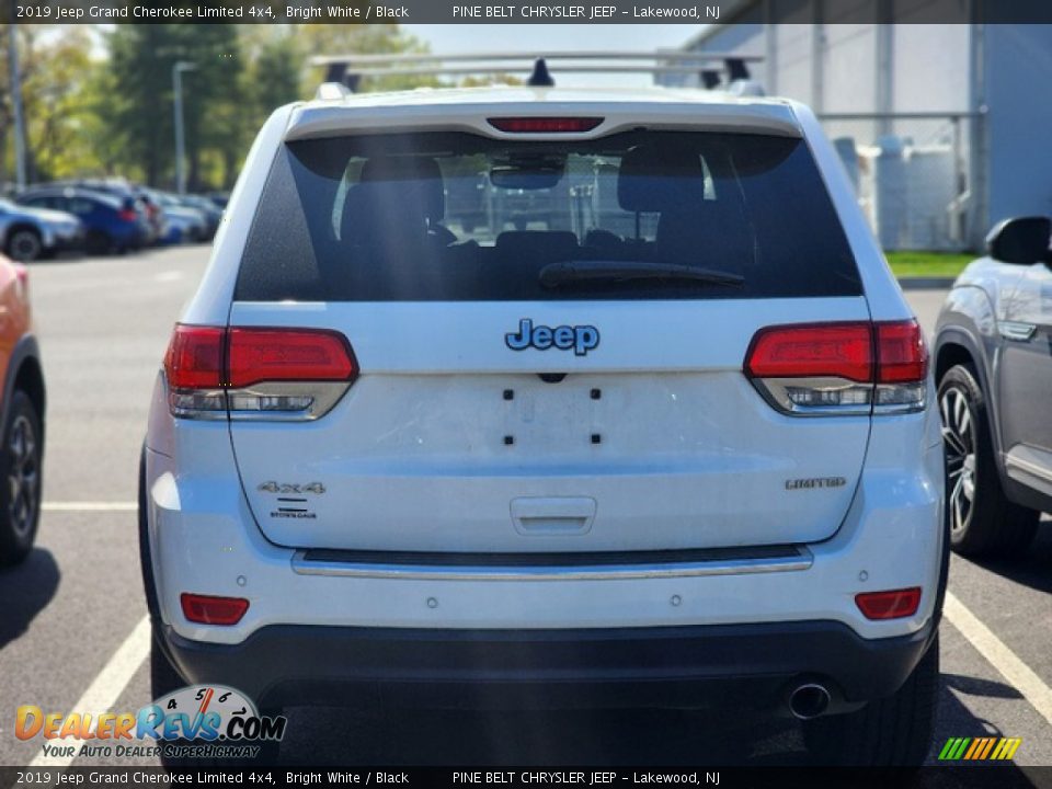 2019 Jeep Grand Cherokee Limited 4x4 Bright White / Black Photo #4