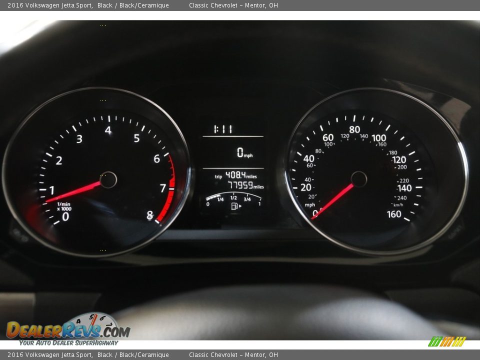 2016 Volkswagen Jetta Sport Gauges Photo #8