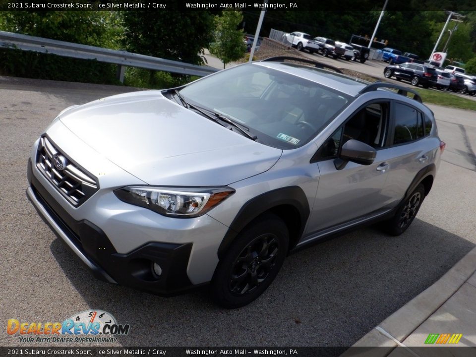 2021 Subaru Crosstrek Sport Ice Silver Metallic / Gray Photo #13