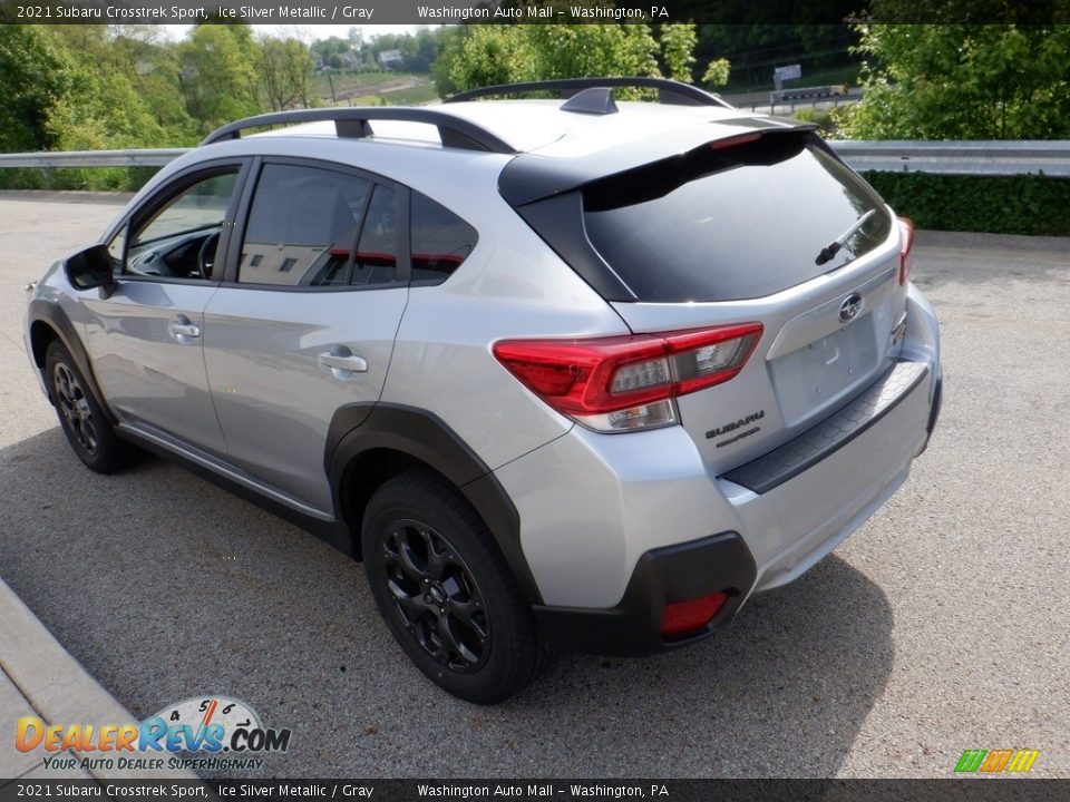 2021 Subaru Crosstrek Sport Ice Silver Metallic / Gray Photo #16