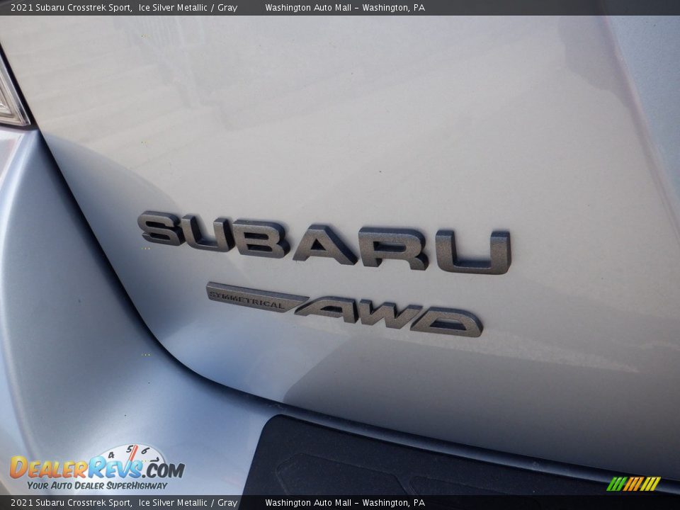 2021 Subaru Crosstrek Sport Ice Silver Metallic / Gray Photo #18