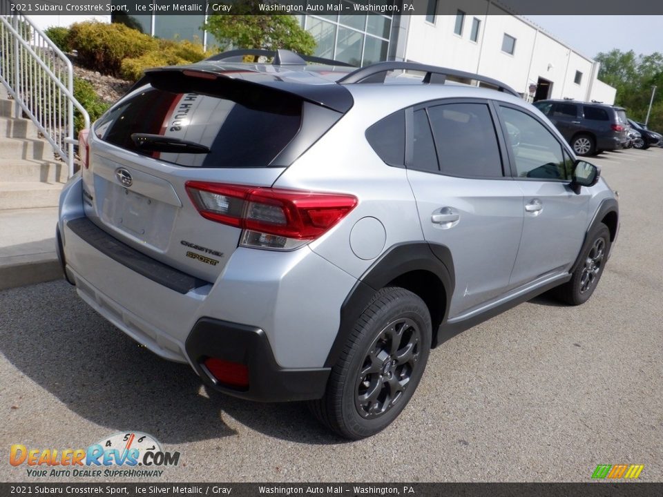 2021 Subaru Crosstrek Sport Ice Silver Metallic / Gray Photo #20