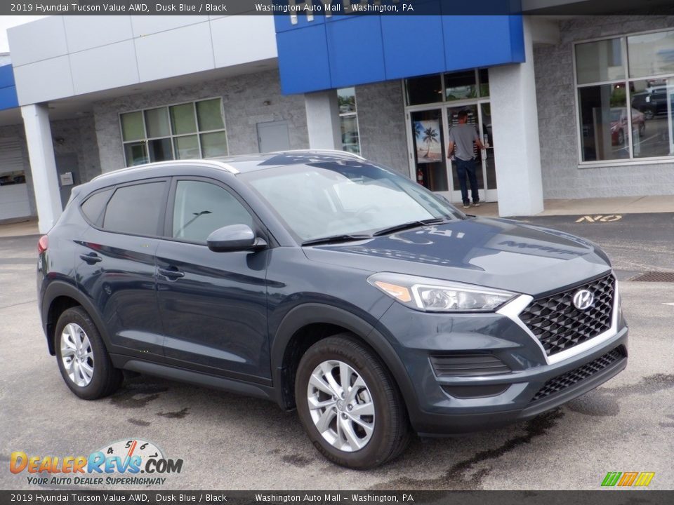 2019 Hyundai Tucson Value AWD Dusk Blue / Black Photo #1