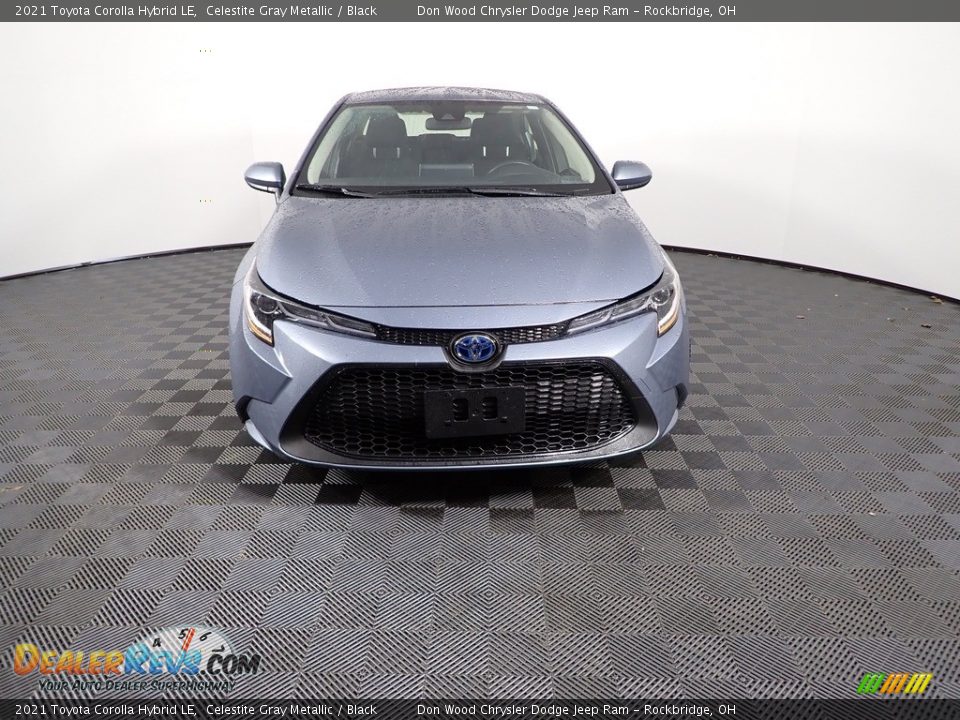 2021 Toyota Corolla Hybrid LE Celestite Gray Metallic / Black Photo #4