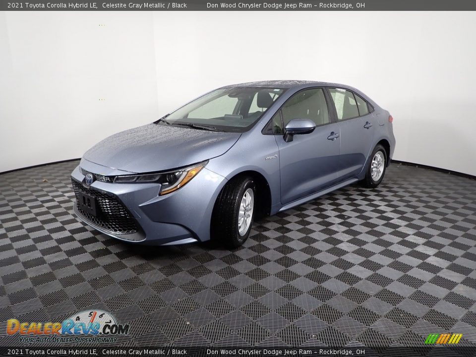 2021 Toyota Corolla Hybrid LE Celestite Gray Metallic / Black Photo #5
