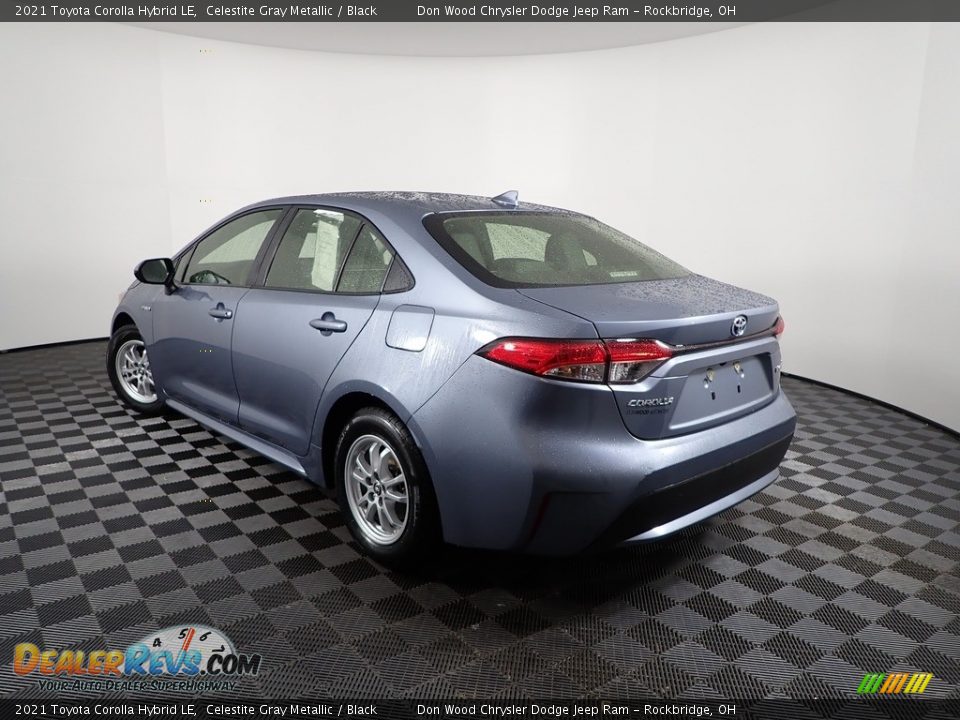 2021 Toyota Corolla Hybrid LE Celestite Gray Metallic / Black Photo #6