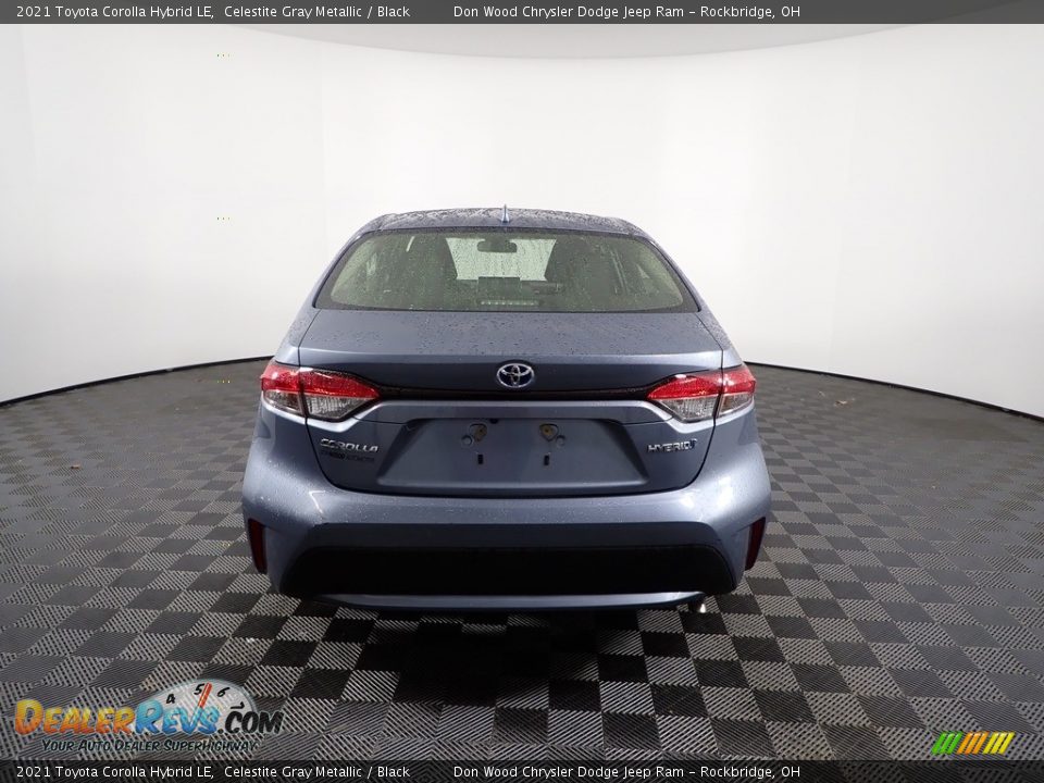 2021 Toyota Corolla Hybrid LE Celestite Gray Metallic / Black Photo #7
