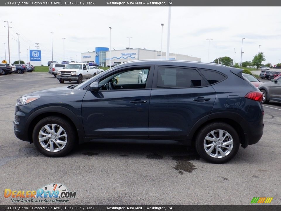 2019 Hyundai Tucson Value AWD Dusk Blue / Black Photo #6