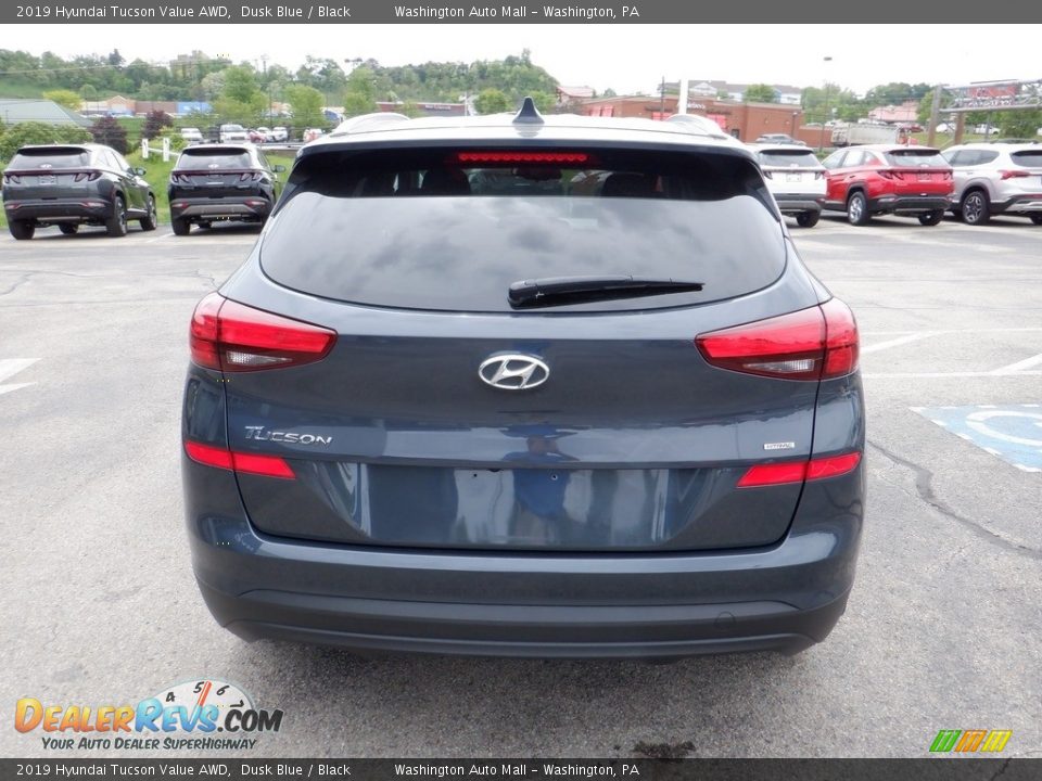 2019 Hyundai Tucson Value AWD Dusk Blue / Black Photo #8