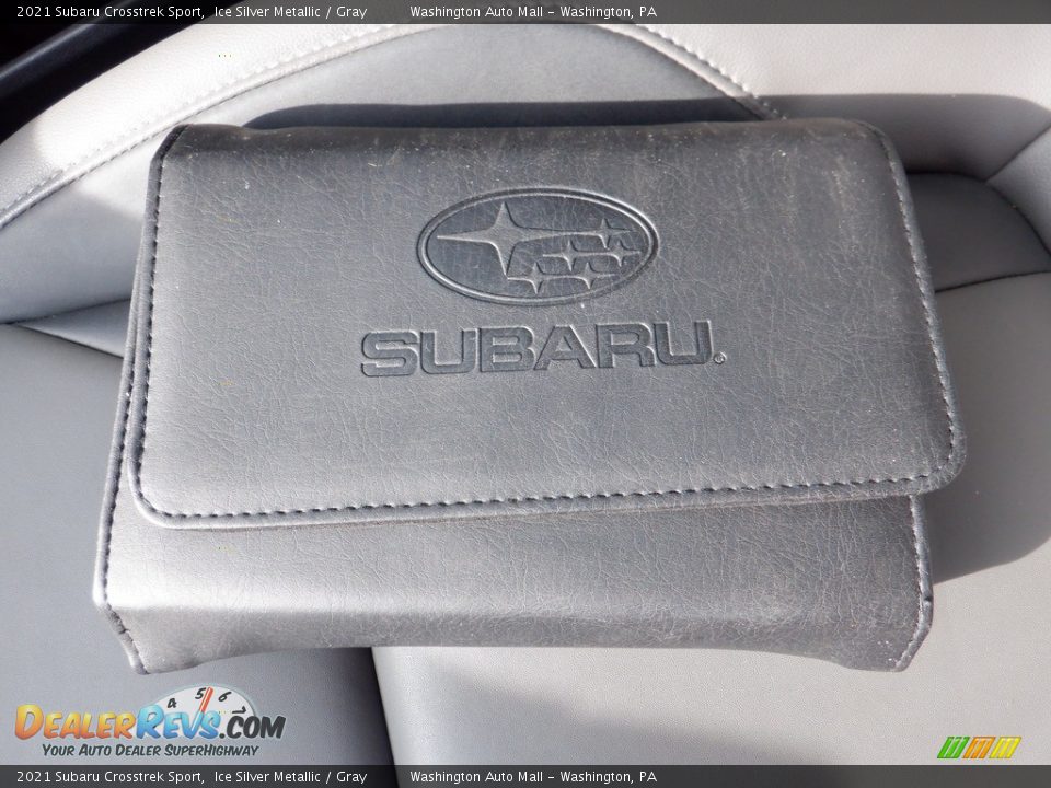 2021 Subaru Crosstrek Sport Ice Silver Metallic / Gray Photo #32