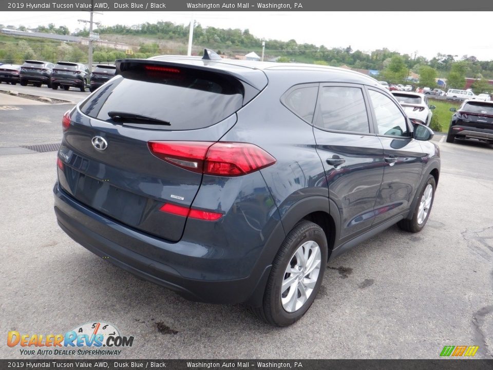 2019 Hyundai Tucson Value AWD Dusk Blue / Black Photo #9