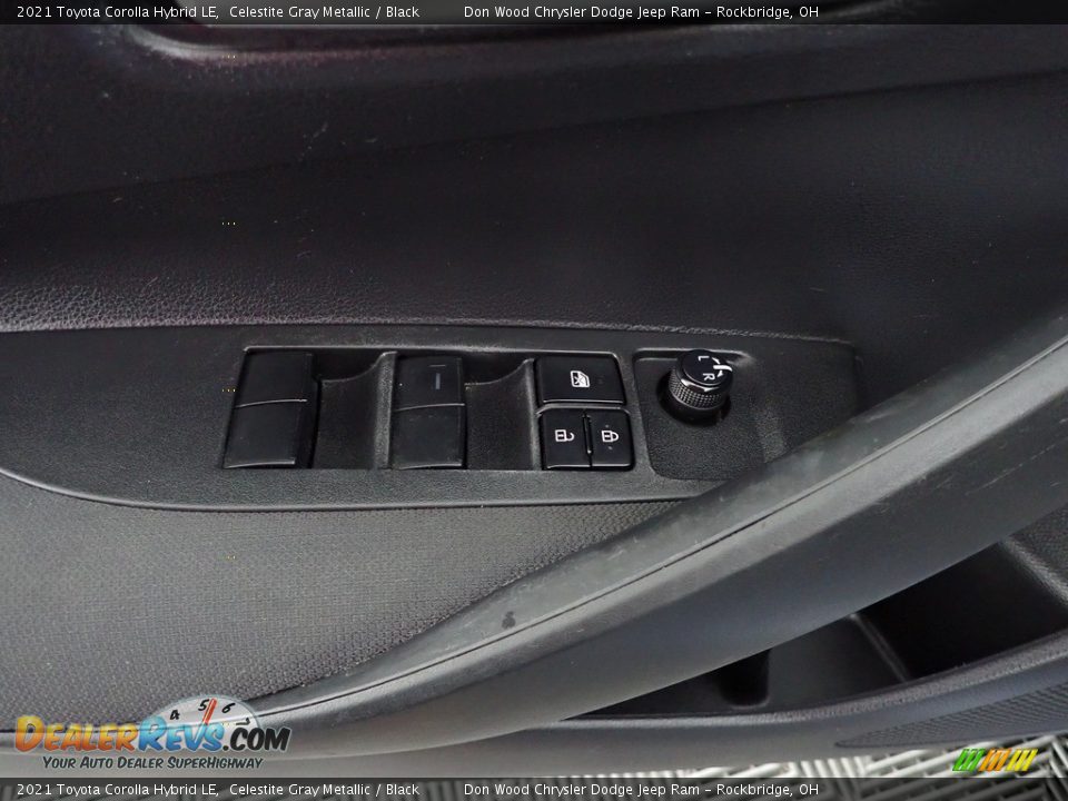 2021 Toyota Corolla Hybrid LE Celestite Gray Metallic / Black Photo #12