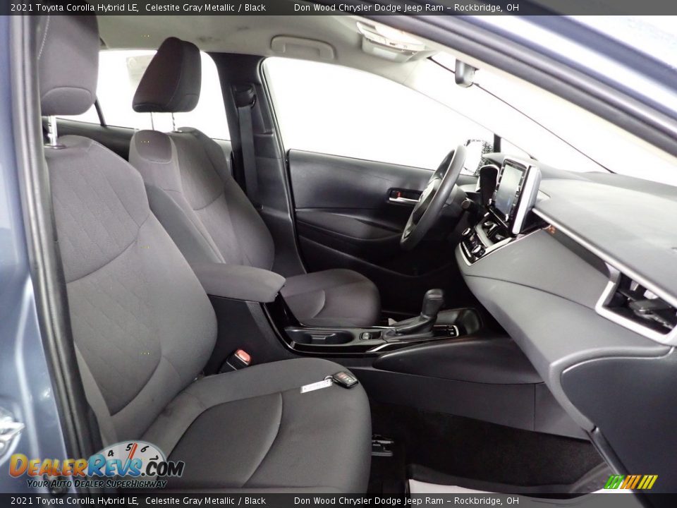 2021 Toyota Corolla Hybrid LE Celestite Gray Metallic / Black Photo #25