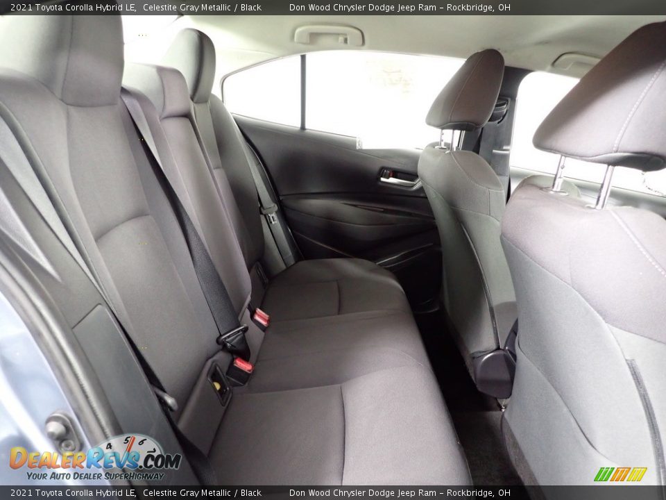 2021 Toyota Corolla Hybrid LE Celestite Gray Metallic / Black Photo #27