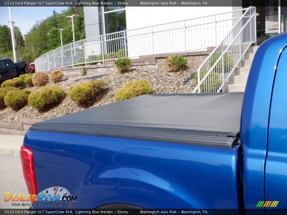 2019 Ford Ranger XLT SuperCrew 4x4 Lightning Blue Metallic / Ebony Photo #11