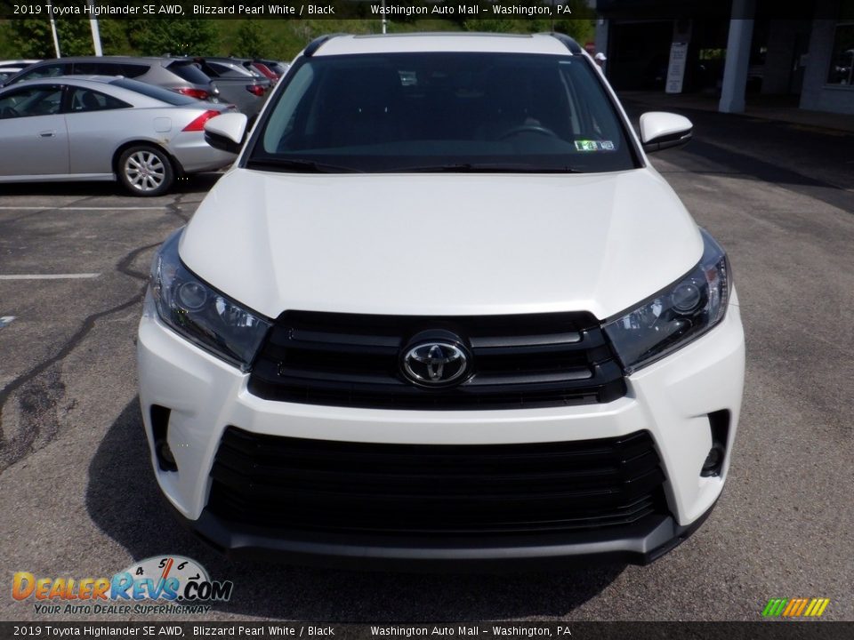 2019 Toyota Highlander SE AWD Blizzard Pearl White / Black Photo #5